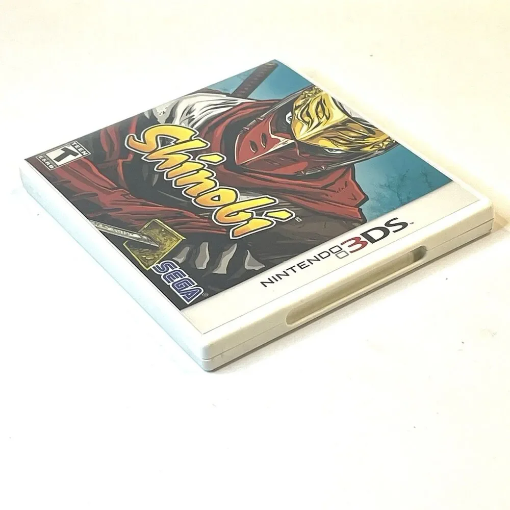 SHINOBI Nintendo 3DS Game With Case And Manual Tested Genuine Fast Ship!
